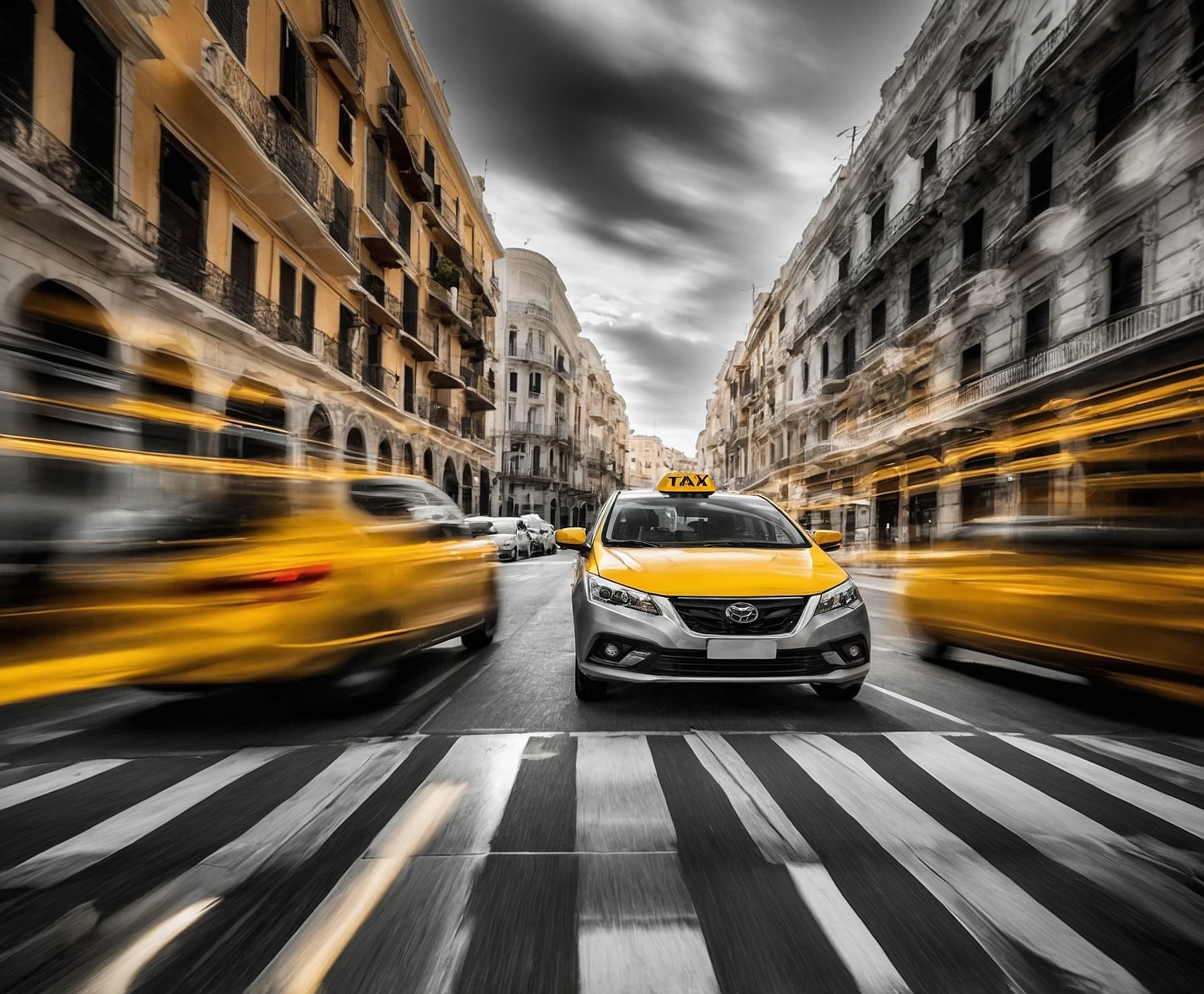 Sistema avanzado de reservas de taxis online.
